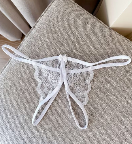 Culotte fendue blanche