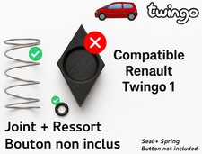 🇫🇷  Kit Réparation pour Coffre Renault Twingo 1 - Joint + Ressort