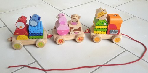 Train bois les - les, animaux