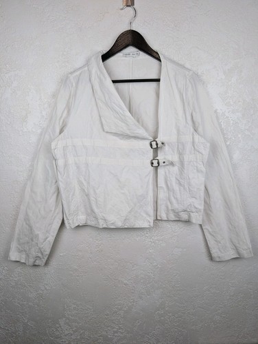 Veste blanche grunge