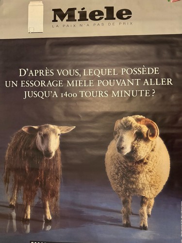 Affiche publicitaire originale