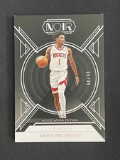 Amen Thompson 2024-25 Panini Noir Association Edition Sliver 06/49 #47