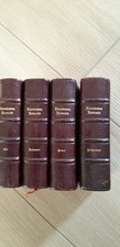 Paroissien Romain selon le Missel et l Bréviaires 4 volumes 1890.
