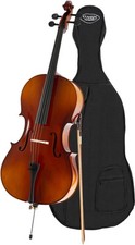 Violoncelle Orchestre Instrument a Cordes Taille 3/4 Archet 4 Corde Housse Set