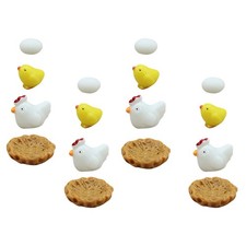  20 Pcs Décoration Poule