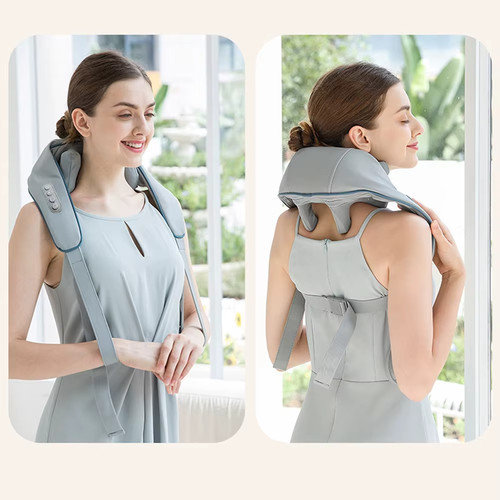 Massage shiatsu chauffant cou - massage,