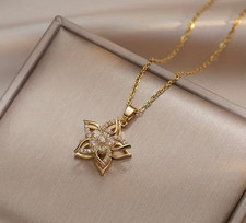 Collier en zirconium pour