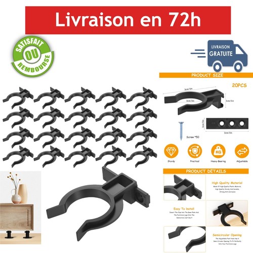 Clips fixation plinthe - de,