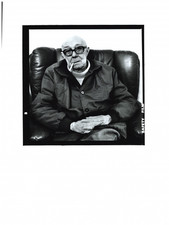 Louis Scutenaire, Brussels vintage print, Belgian surrealist writer and poet d