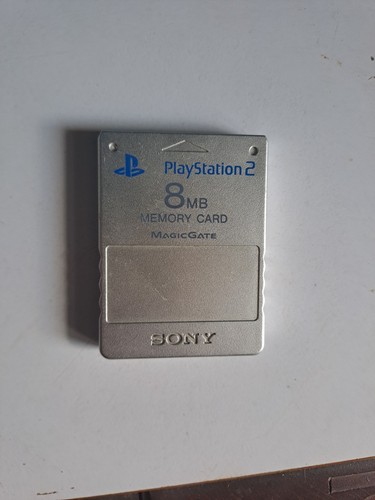 Carte mémoire ps2 silver - mémoire,