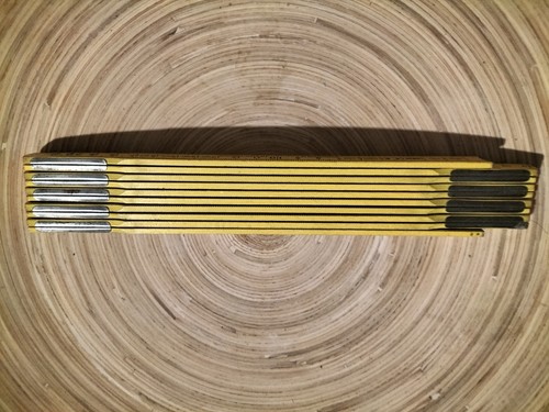 Metre bois pliable - 1,