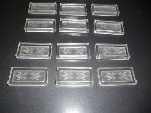 Ancien portes couteaux verre - ancien,