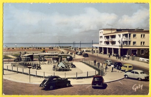 Cpsm berck plage 1960 - berck, en