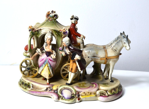 Groupe porcelaine saxe - porcelaine, de