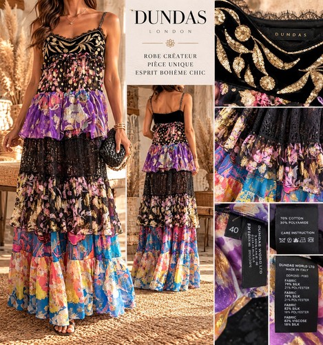 Dundas robe maxi femme - robe,