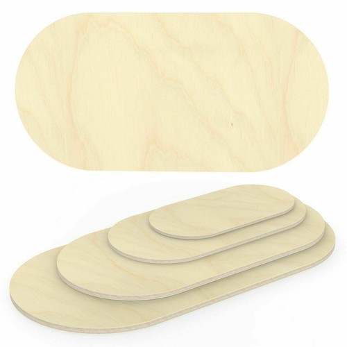 Plaque multiplex ovale bois - plaque,
