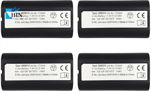 4pcs geb212 battery pack - geb212, for