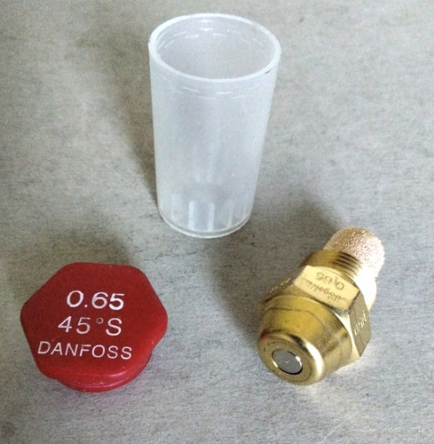 Gicleur danfoss 45 s - 0,65, 45°s