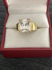 Ancienne Bague Plaqué Or 18