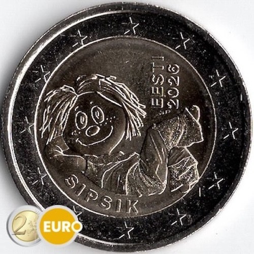 Euros commémorative estonie - commémorative,