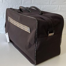 Burberry Boston Bag Nylon Nova Check 13L 35cm Used
