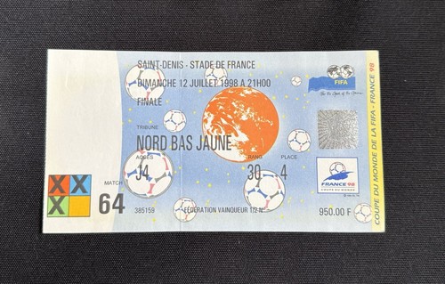 Billet france brésil coupe - billet,