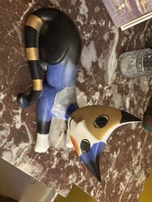 Goebel R. Wachtmeister Vintage Laying Down Cat Marked 12" Long Mint Condition