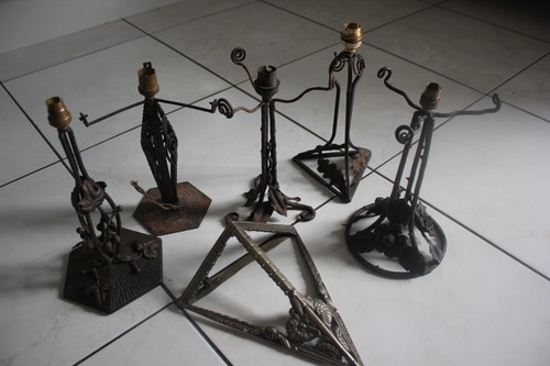 Lot lampes art - art, en
