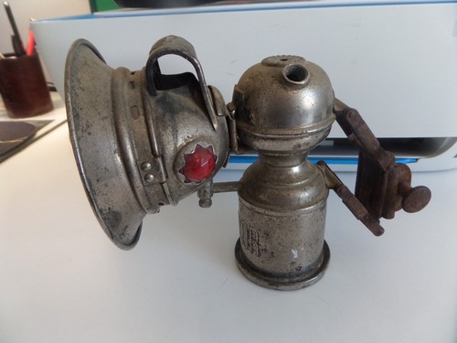 Lampe ancienne carbure - ancienne,