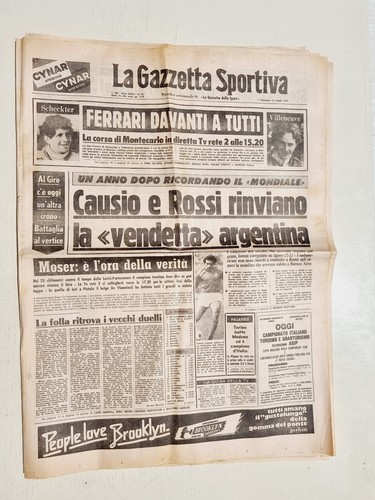 Gazetta dello sport mai - 27,