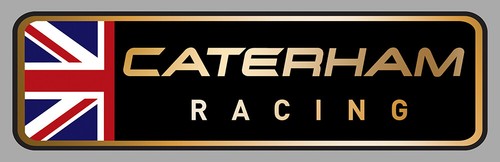 Caterham racing left sticker - ,