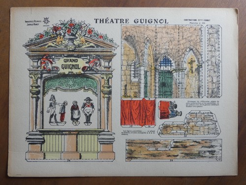 Paper model théâtre - model,