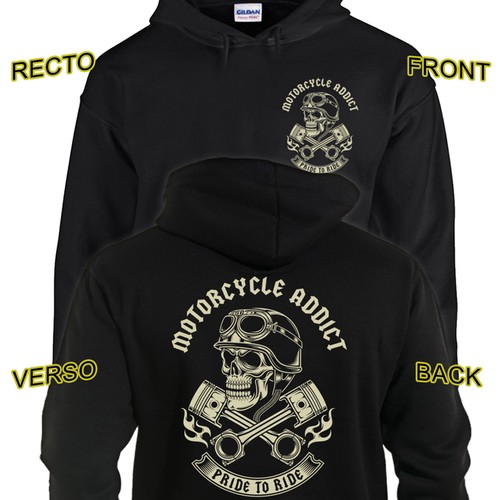 Sweat motorcycle addict - sweat,