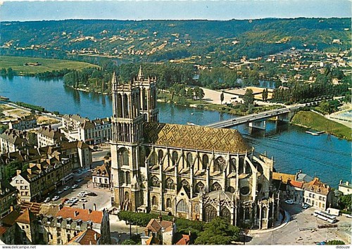 Carte postale mantes la - -,