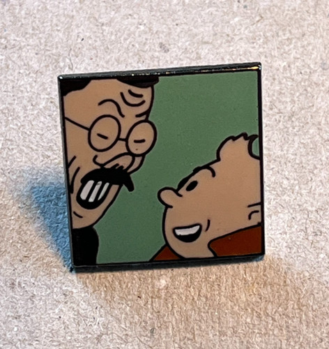 Tintin hergé pin - tintin, carre