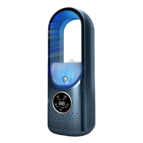 Climatiseur portable usb bleu - climatiseur,