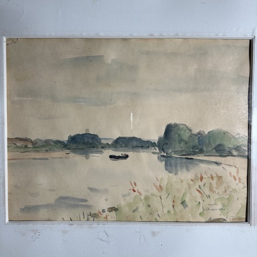 Aquarelle sur papier paysage