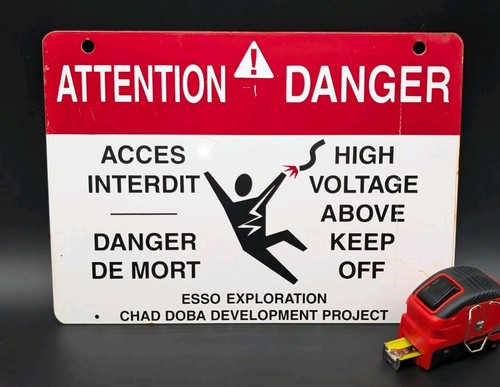 Esso metal sign africa - sign,