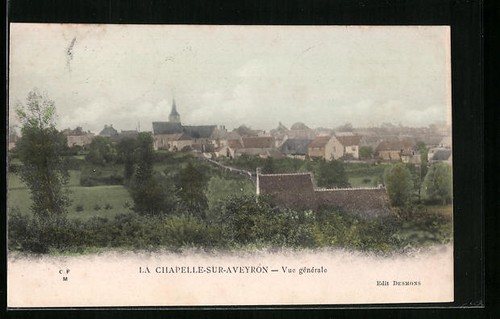 Cpa chapelle sur - cpa, chapelle-sur-aveyron