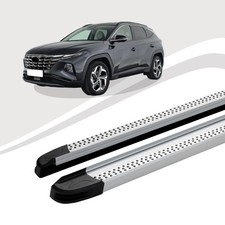 Marches Pieds Adaptés Pour Hyundai Tucson À Partir De 05/2015-2020 MAJA Argent
