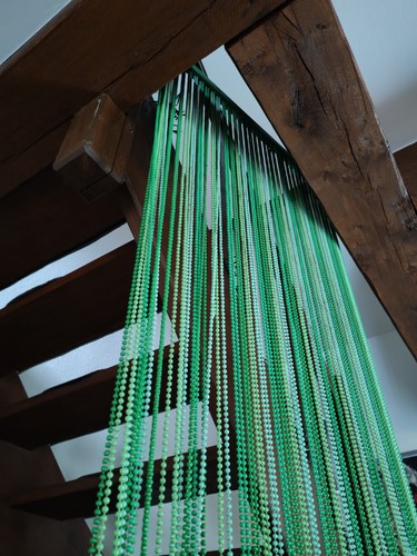 Rideau porte perles - de,