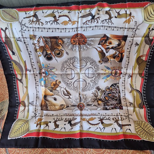 Carré foulard hermès la - foulard, 90