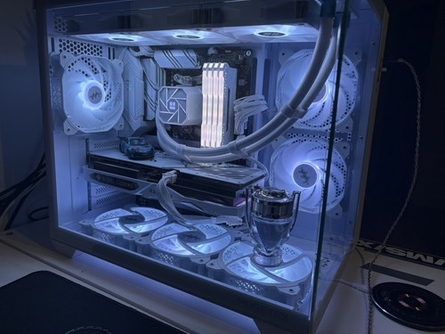 Gamer blanc - pc,