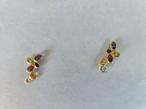 Boucles oreilles 18k - or,