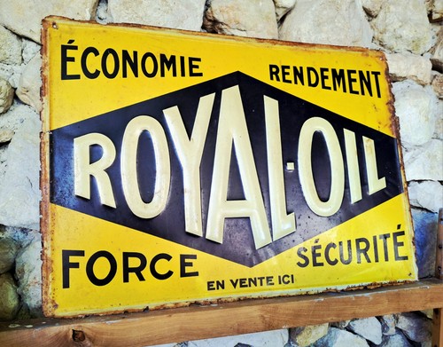 Tôle publicitaire originale - publicitaire,