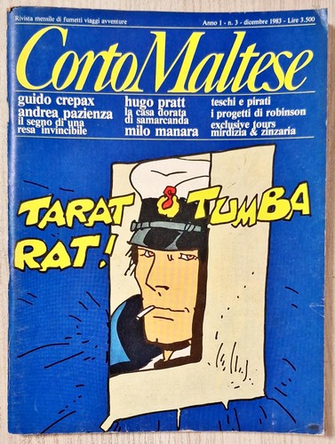 Corto maltese 1983 poster - maltese,