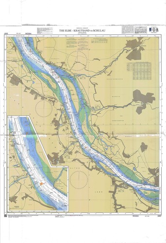 Carte marine admiralty - carte, 3267