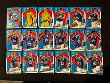 LOT 18 CARDS CARTES PANINI