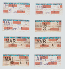 Lot 8 Coupons Carte Orange