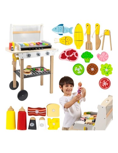 Barbecue bois pour - en,